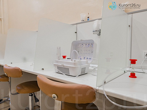 Санаторий «Центросоюз» г. Кисловодск. Ингаляции